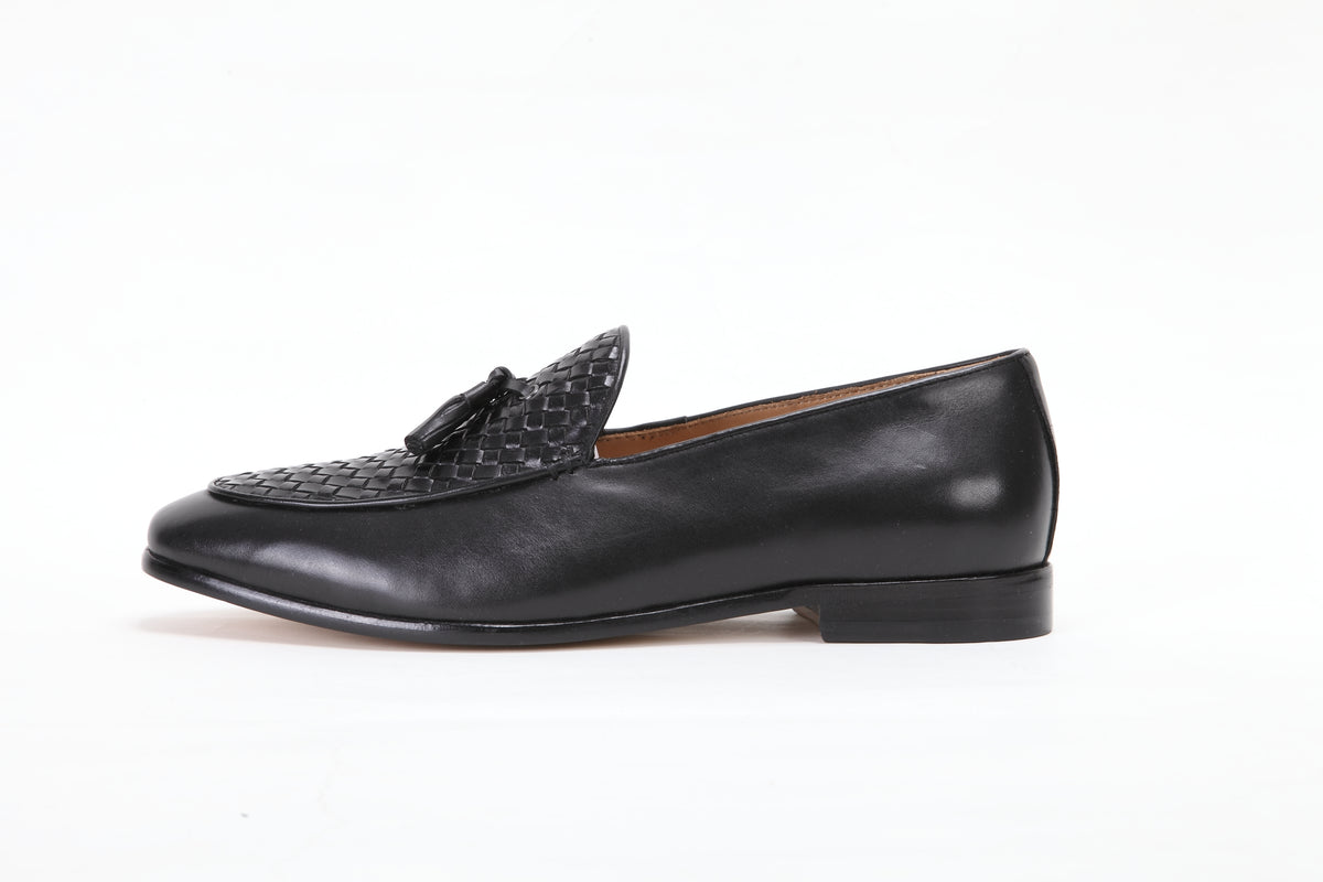 Tassel Woven Loafers