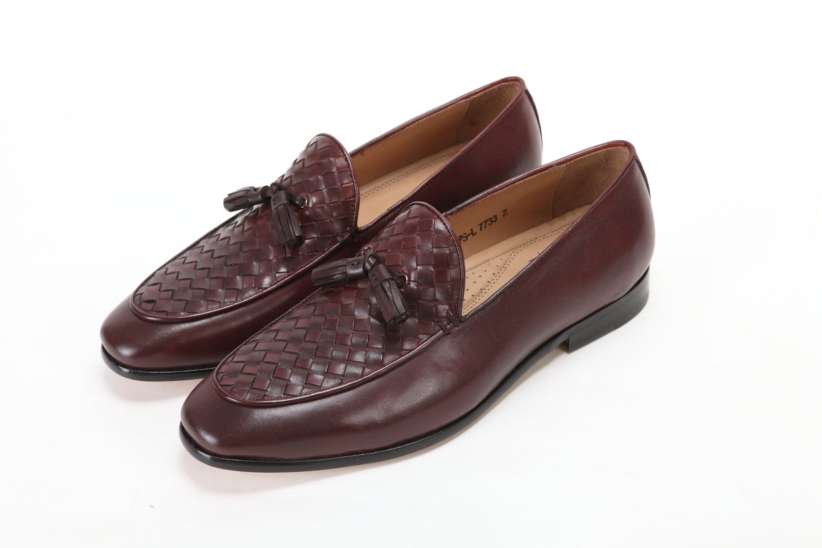 Tassel Woven Loafers
