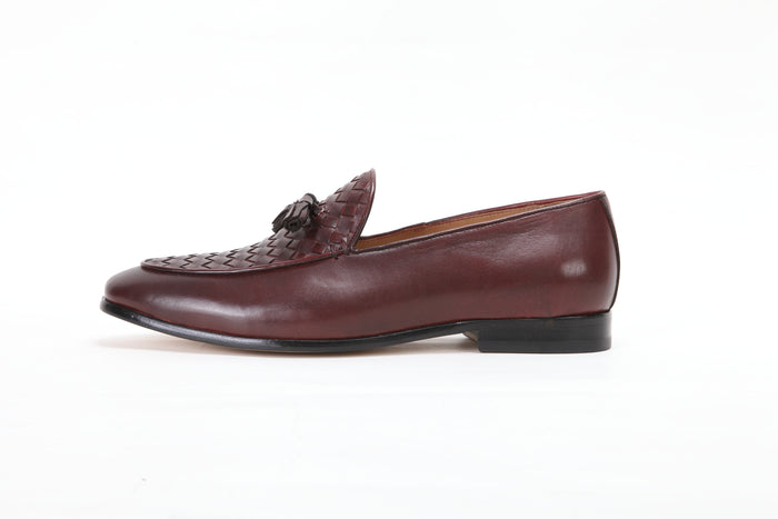 Tassel Woven Loafers