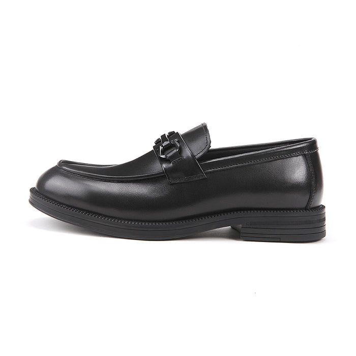 Geometric Horsebit Loafers