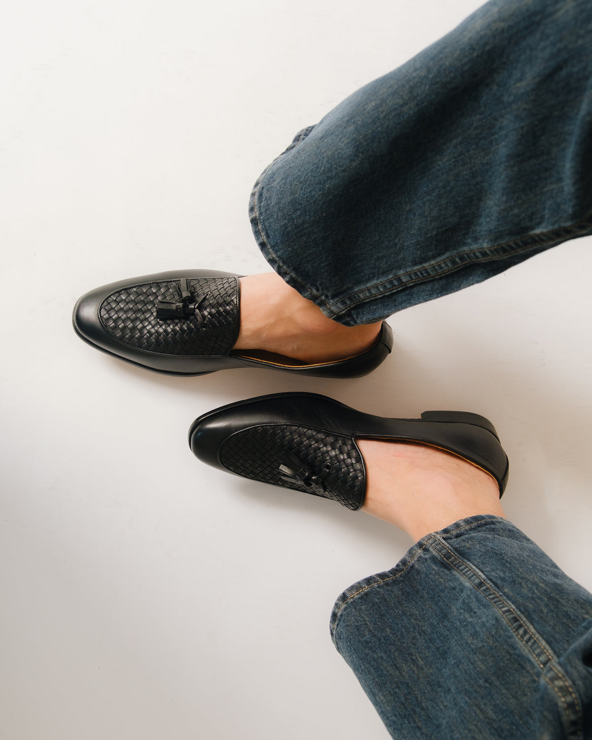 Tassel Woven Loafers FSL7733