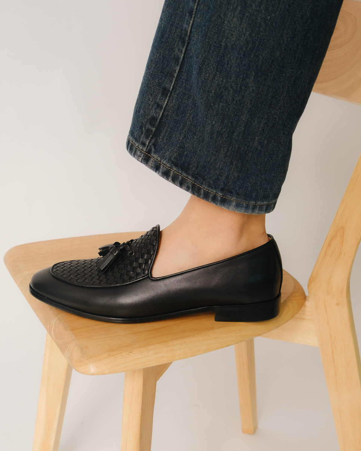 Tassel Woven Loafers FSL7733