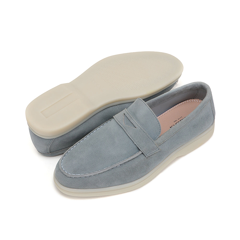 Bolle Suede Rubber Sole Loafers FW26761SU