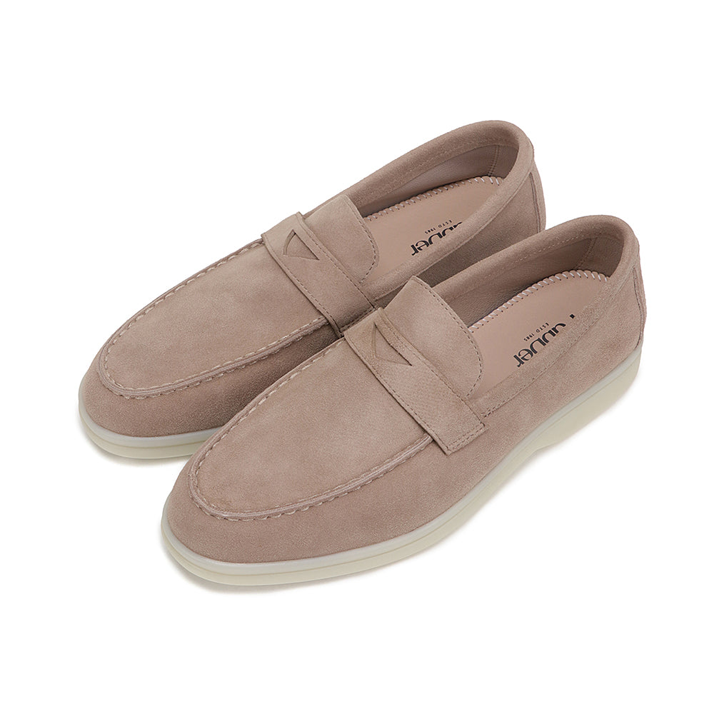 Bolle Suede Rubber Sole Loafers FW26761SU
