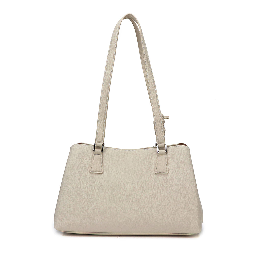 Pebbled Leather Shoulder Bag