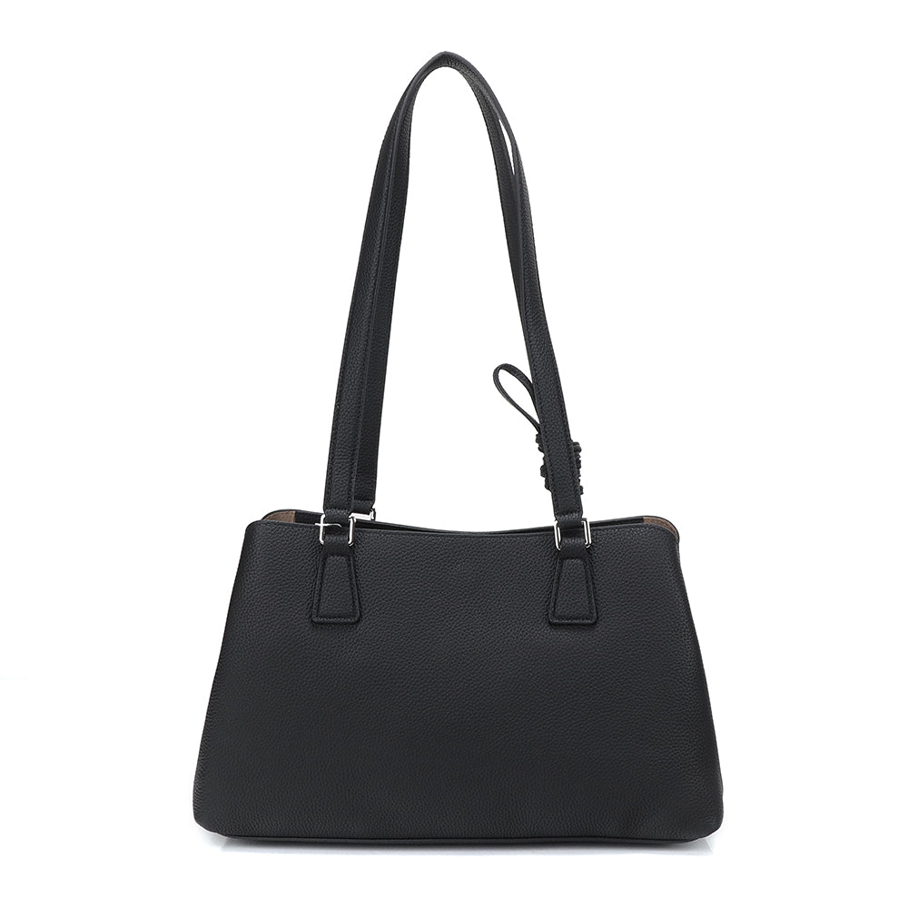 Pebbled Leather Shoulder Bag