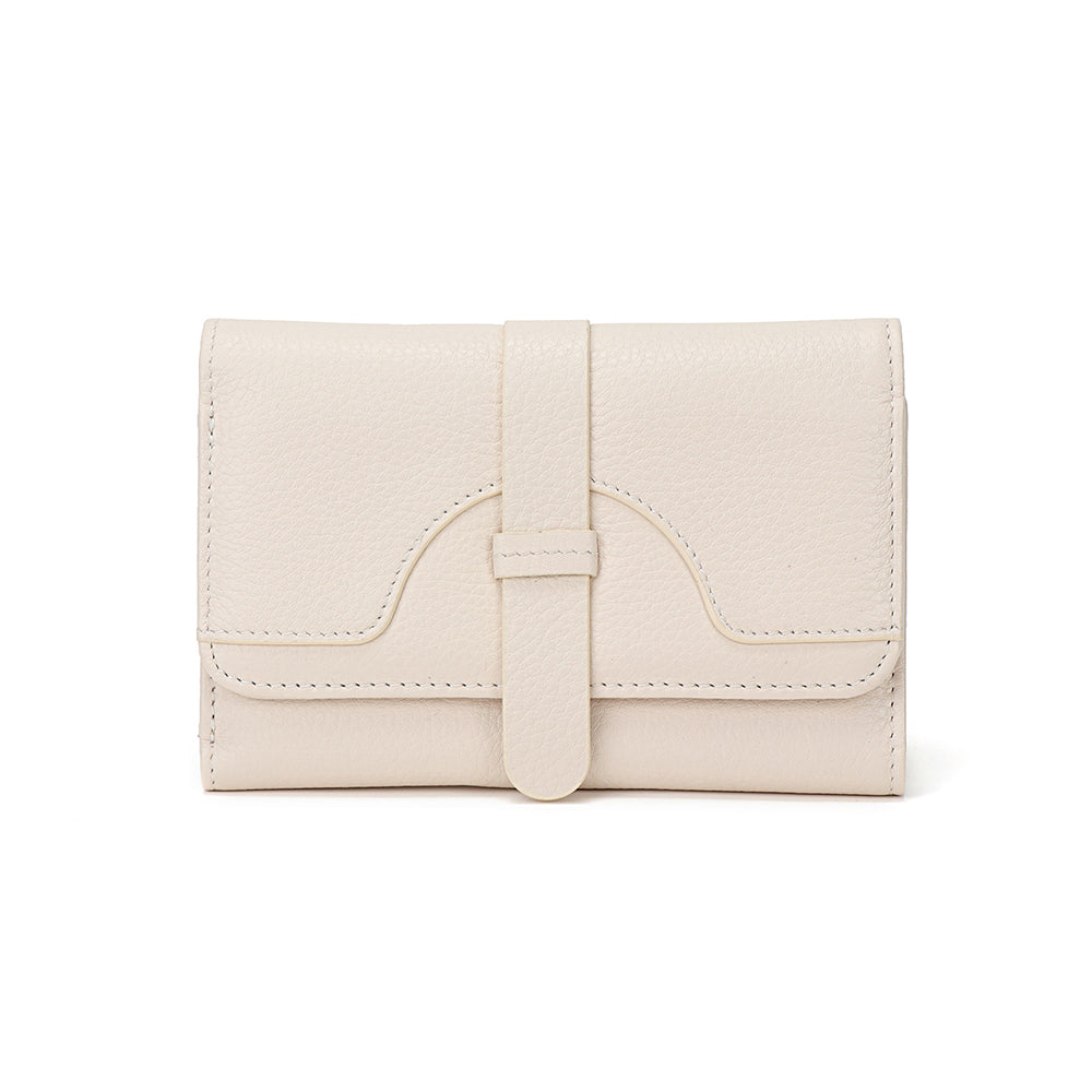 Spacious Trifold Leather Wallet
