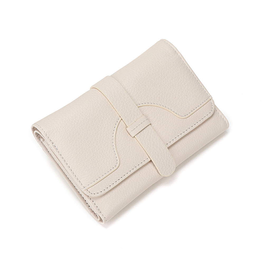 Spacious Trifold Leather Wallet