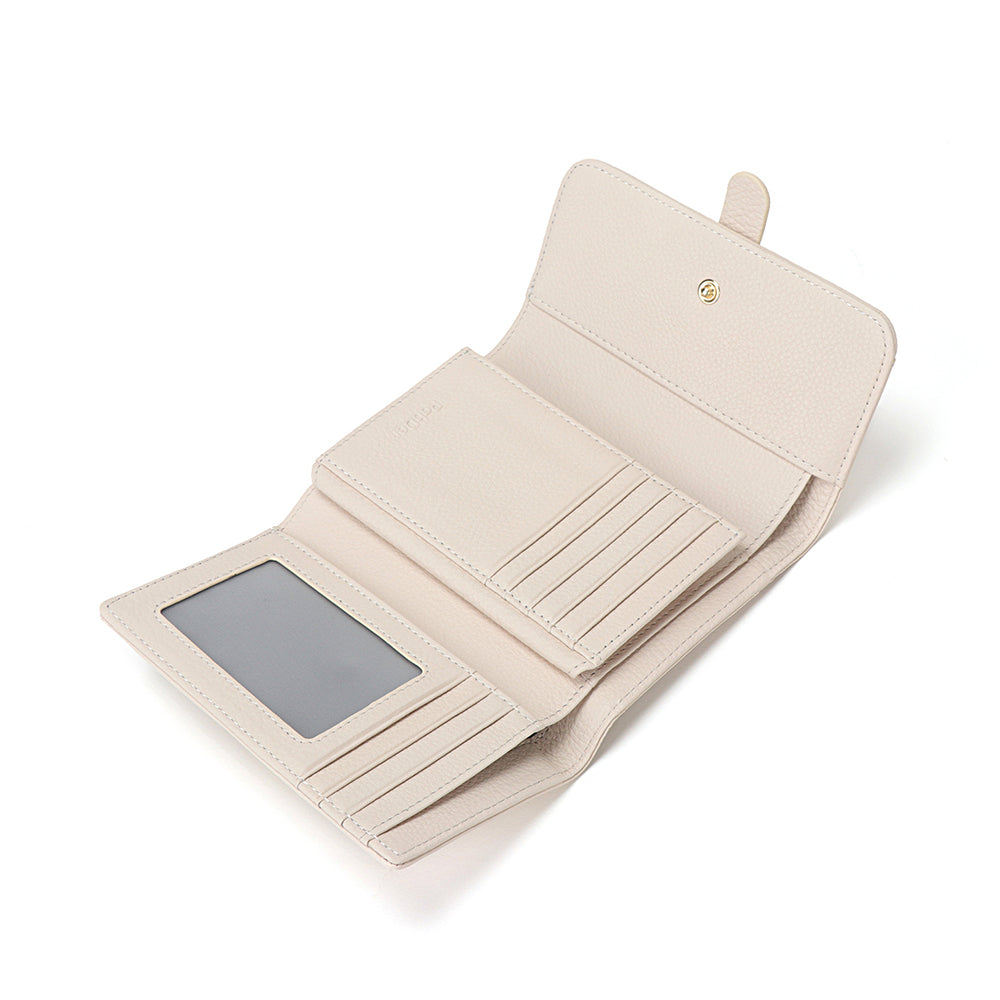 Spacious Trifold Leather Wallet