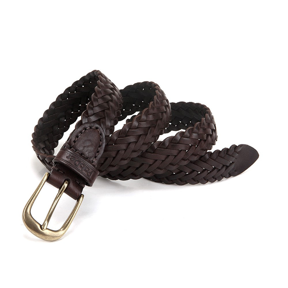 Woven Leather Belt