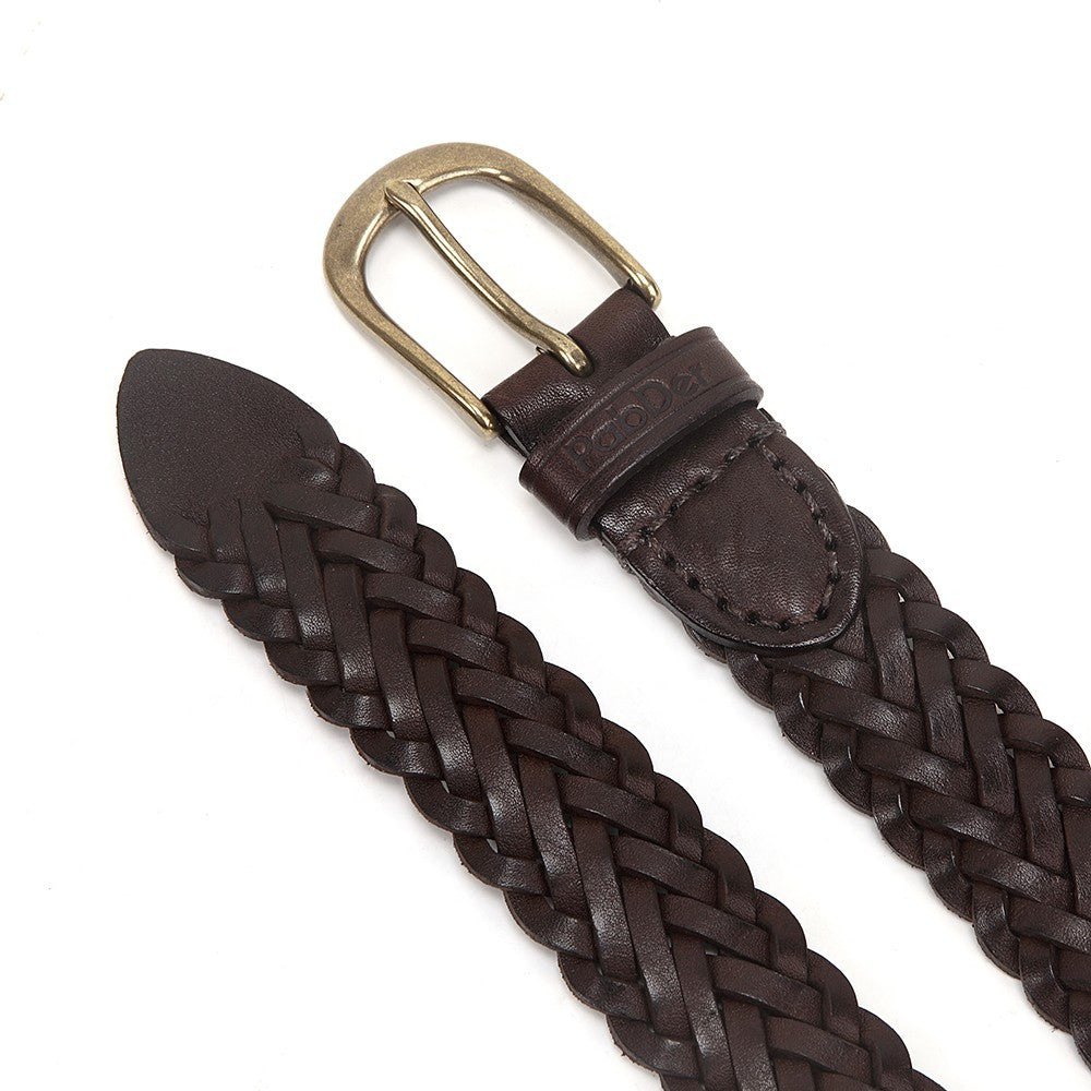 Woven Leather Belt