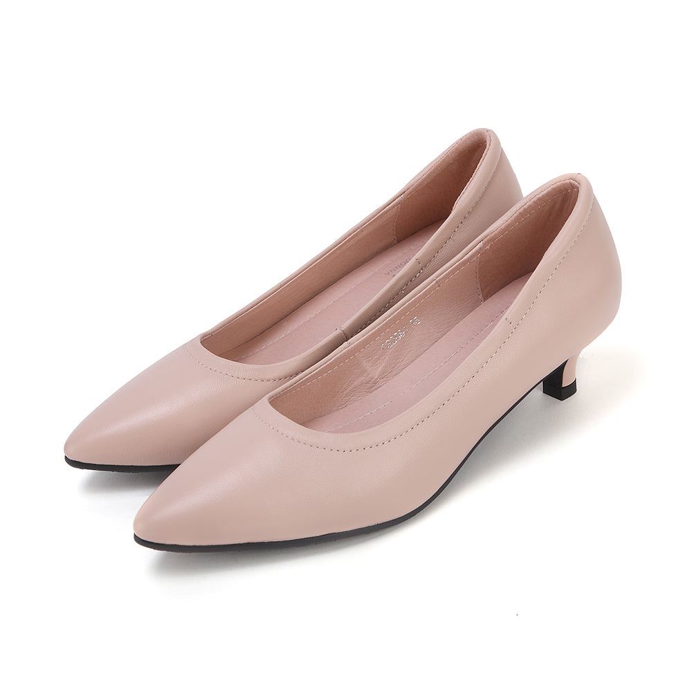 Plain Pointed Low Heels