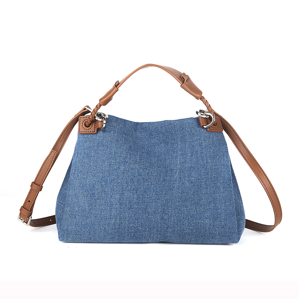 Denim Drawstring Pouch