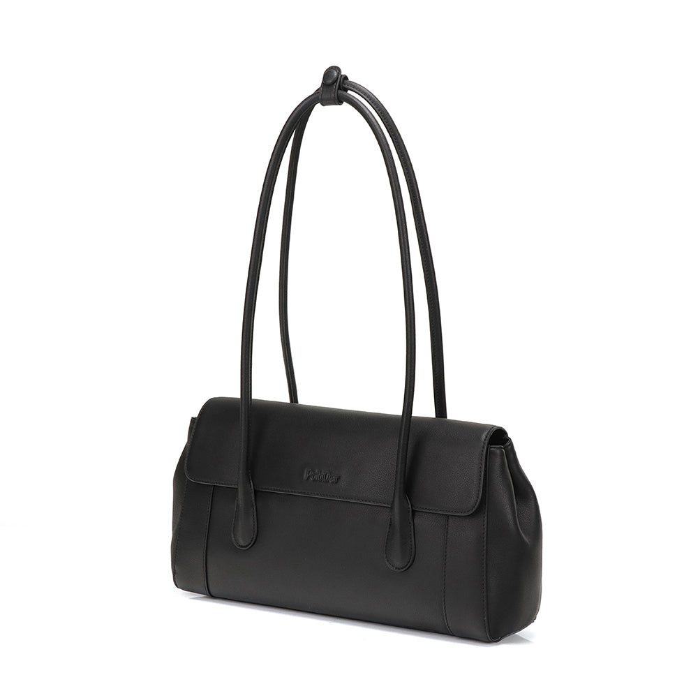 Top Handle Leather Purse