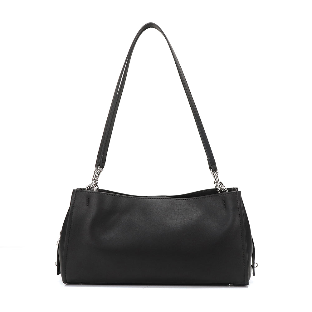 Top Handle Leather Shoulder Bag