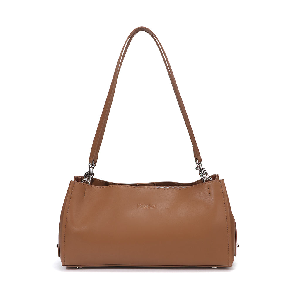 Serra Top Handle Leather Shoulder Bag JY26170