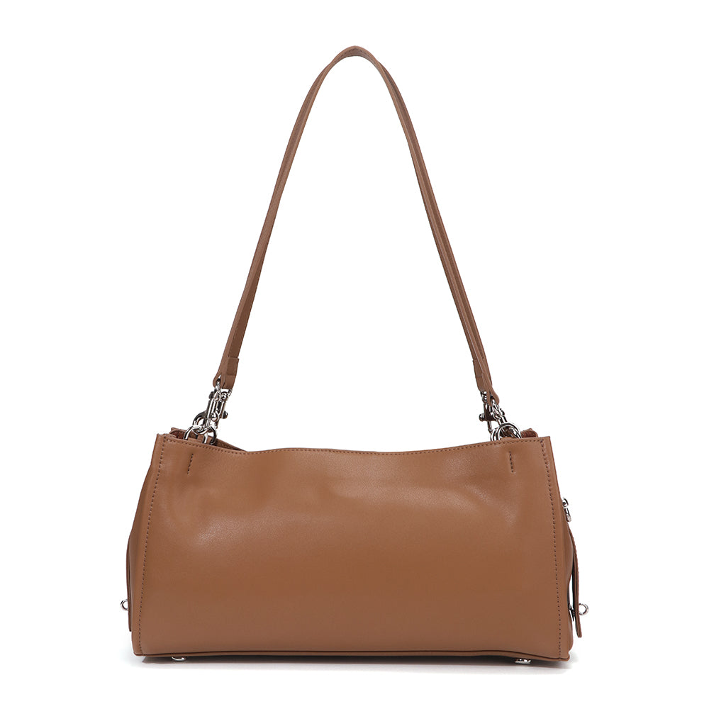 Serra Top Handle Leather Shoulder Bag JY26170
