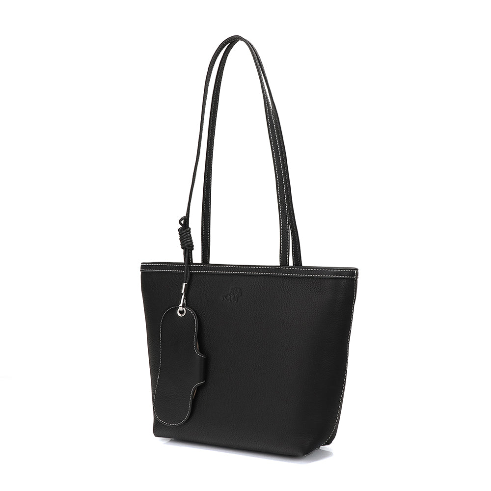Utilitarian Leather Tote
