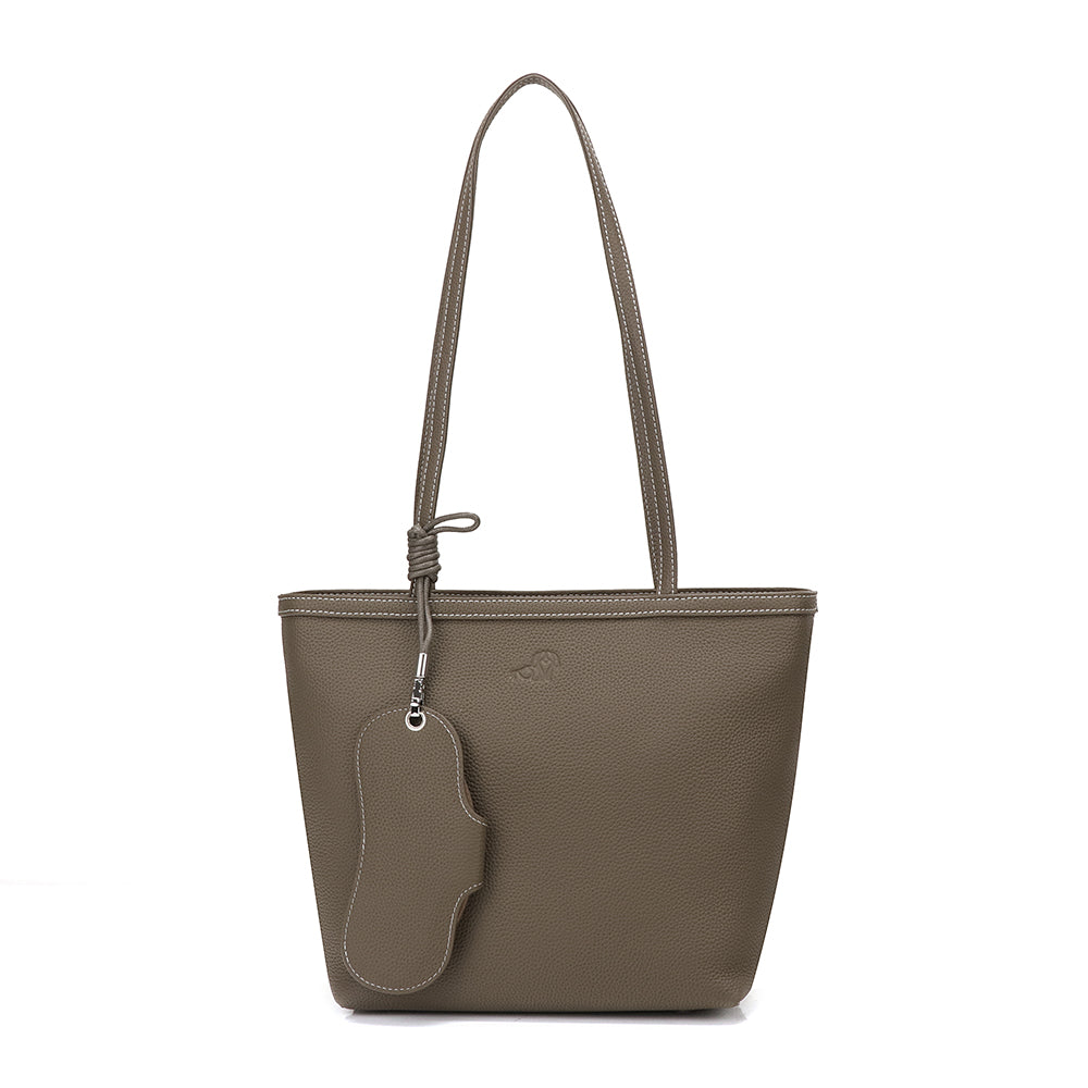 Utilitarian Leather Tote