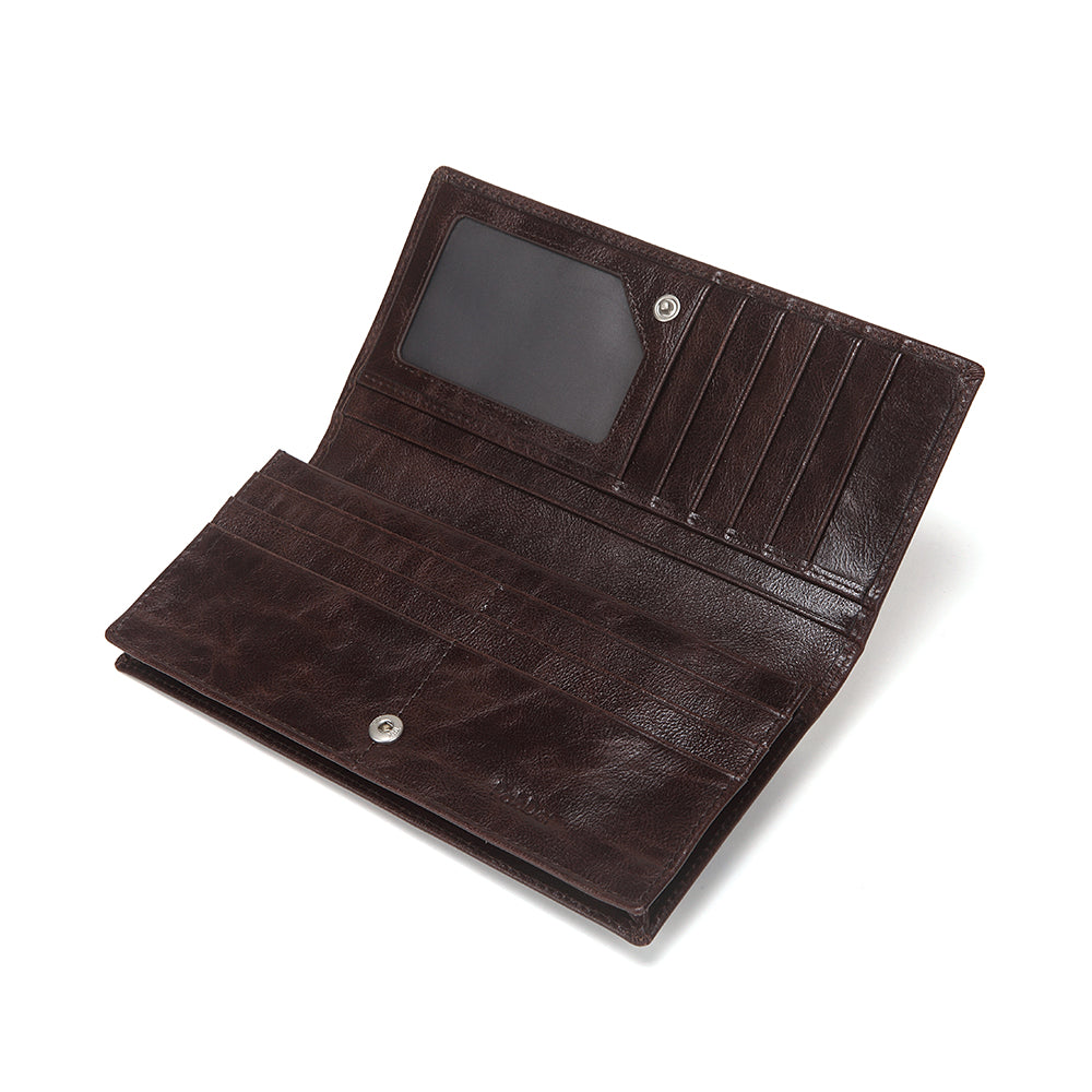 Textured Long Wallet