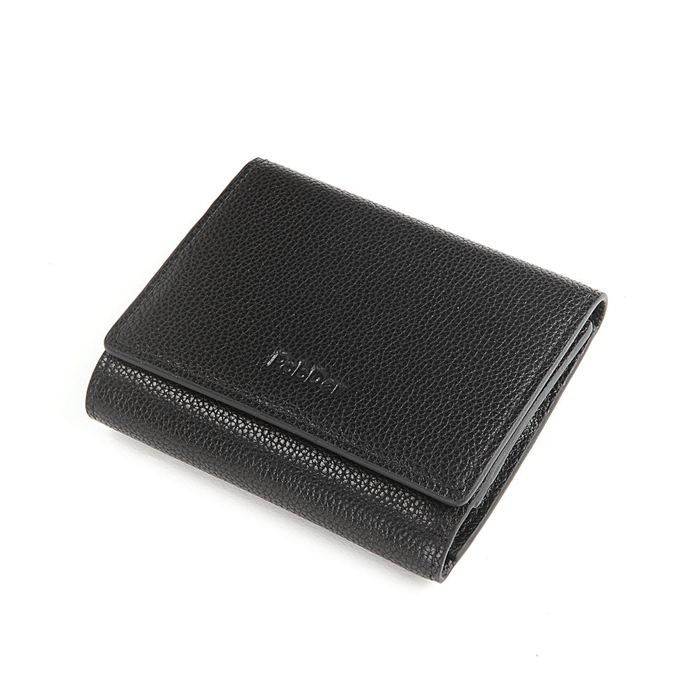 Embossed Leather Light Trifold Wallet