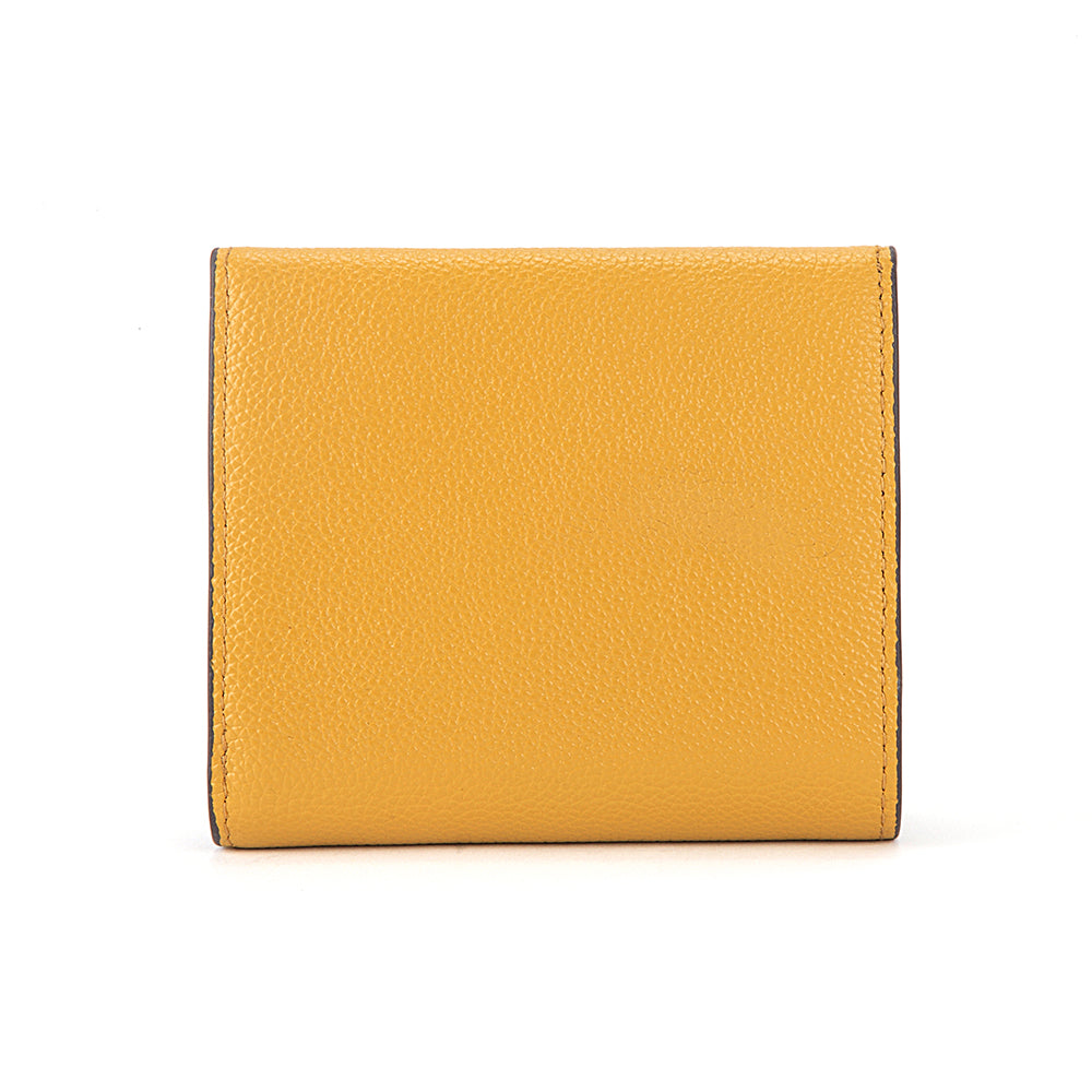 Embossed Leather Light Trifold Wallet