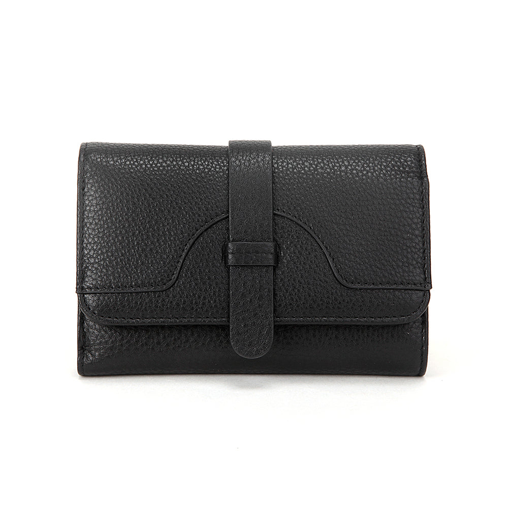 Spacious Trifold Leather Wallet