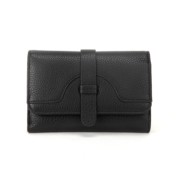 Spacious Trifold Leather Wallet