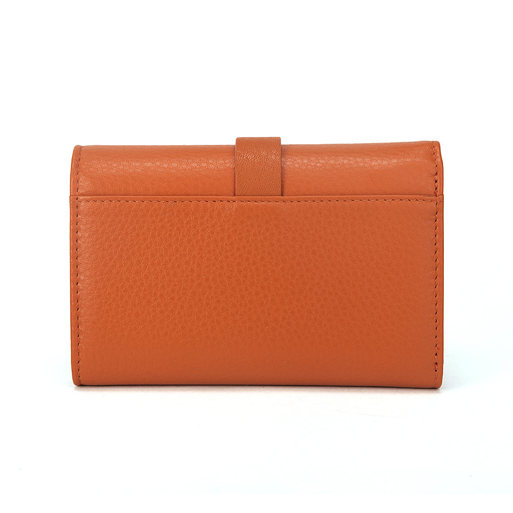 Spacious Trifold Leather Wallet