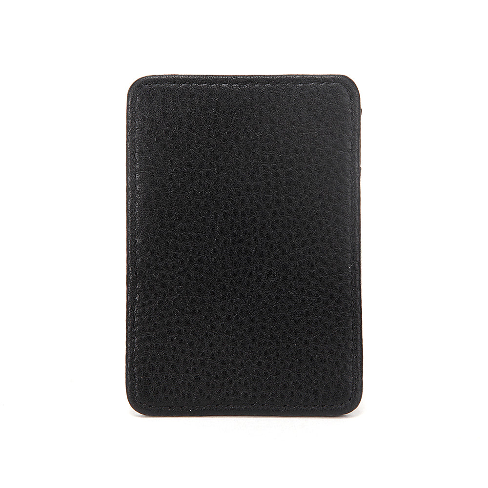 Slim Leather Card Holder Magnetic Accessory For Cellphone