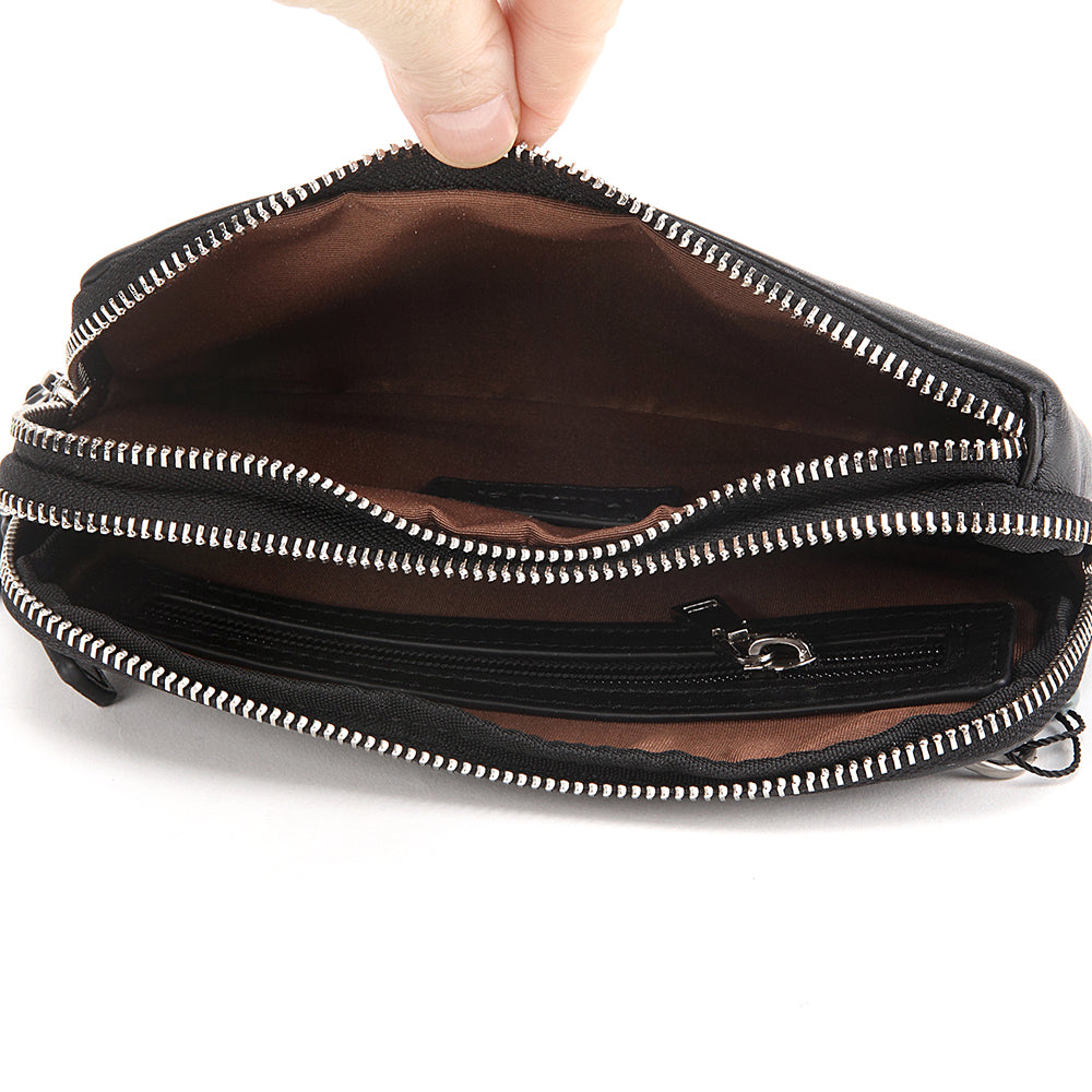 Dual Zip Long Wallet
