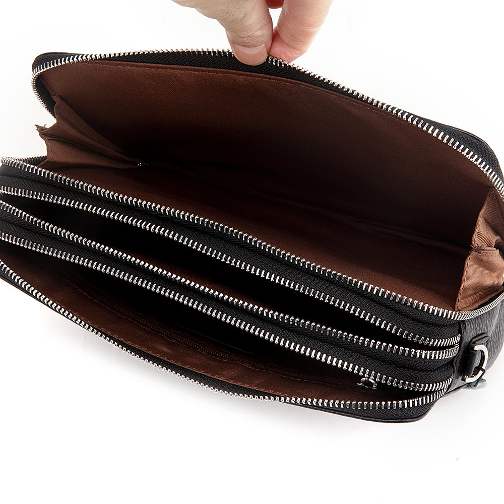 Triple Compartment Clutch