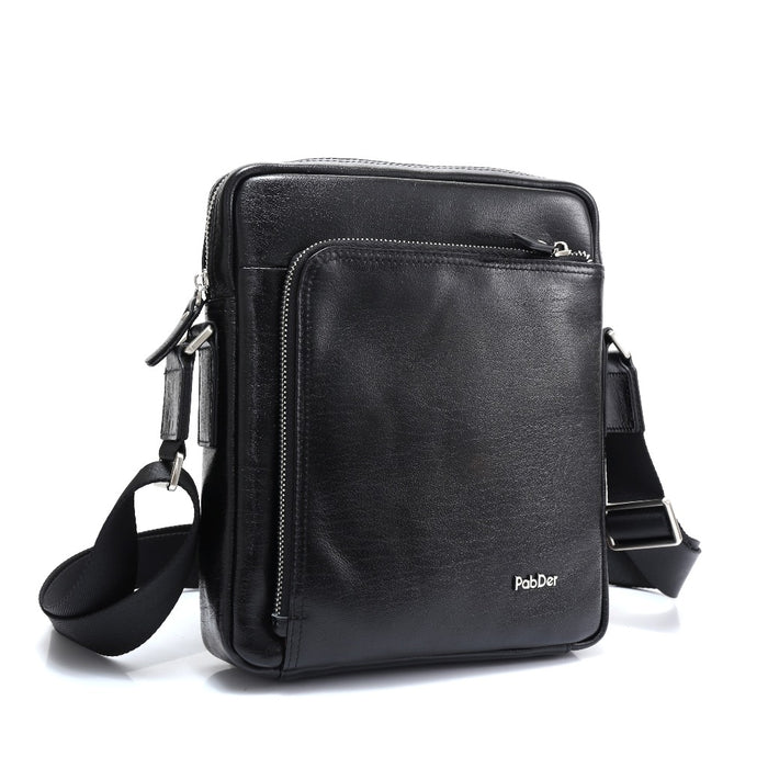 Spacious Leather Sling Bag
