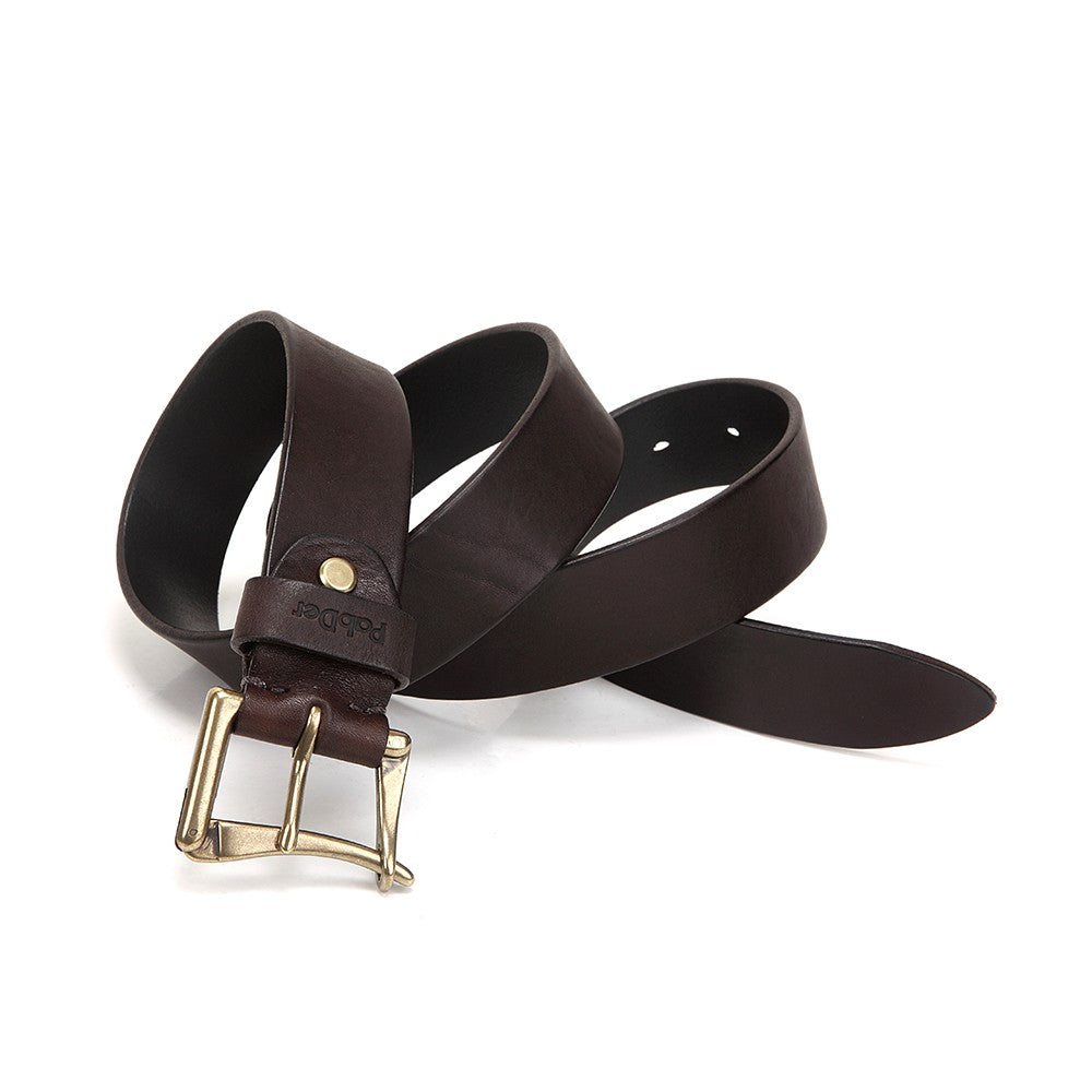 Fireman Clasp Leather Belt