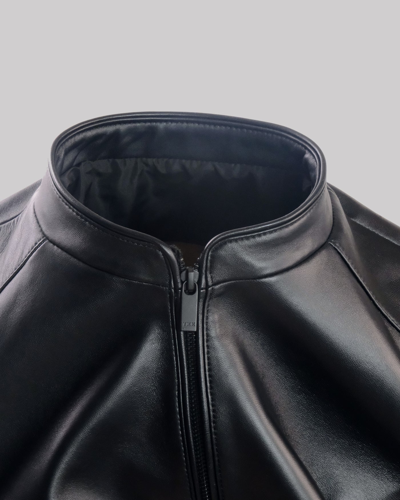 Minimalist Leather Jacket