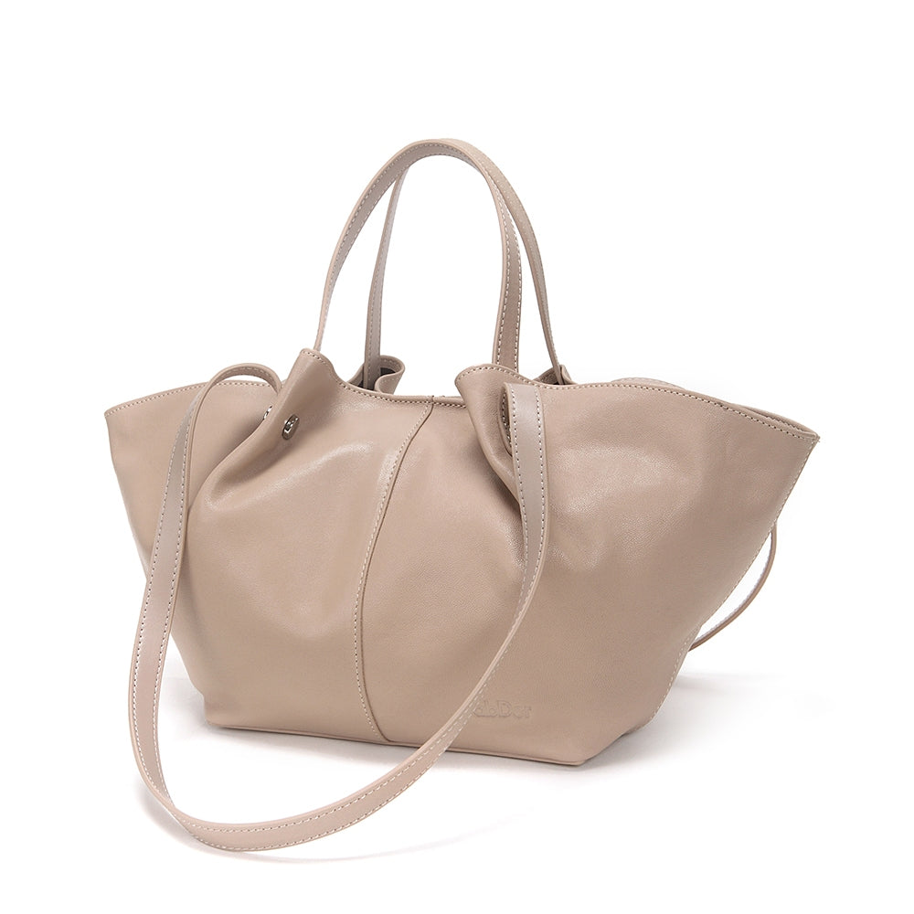 Mini Unstructured Sheepskin Hold-all Tote TT25997S