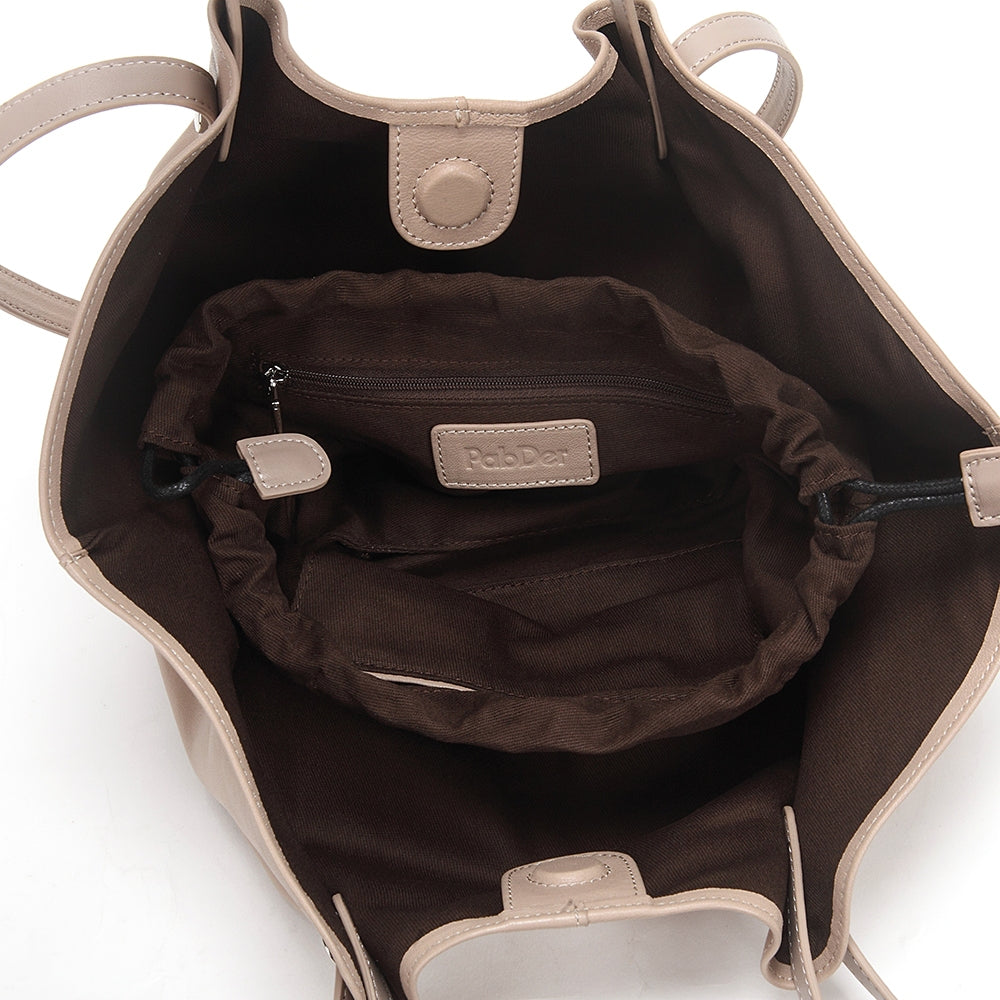 Mini Unstructured Sheepskin Hold-all Tote TT25997S