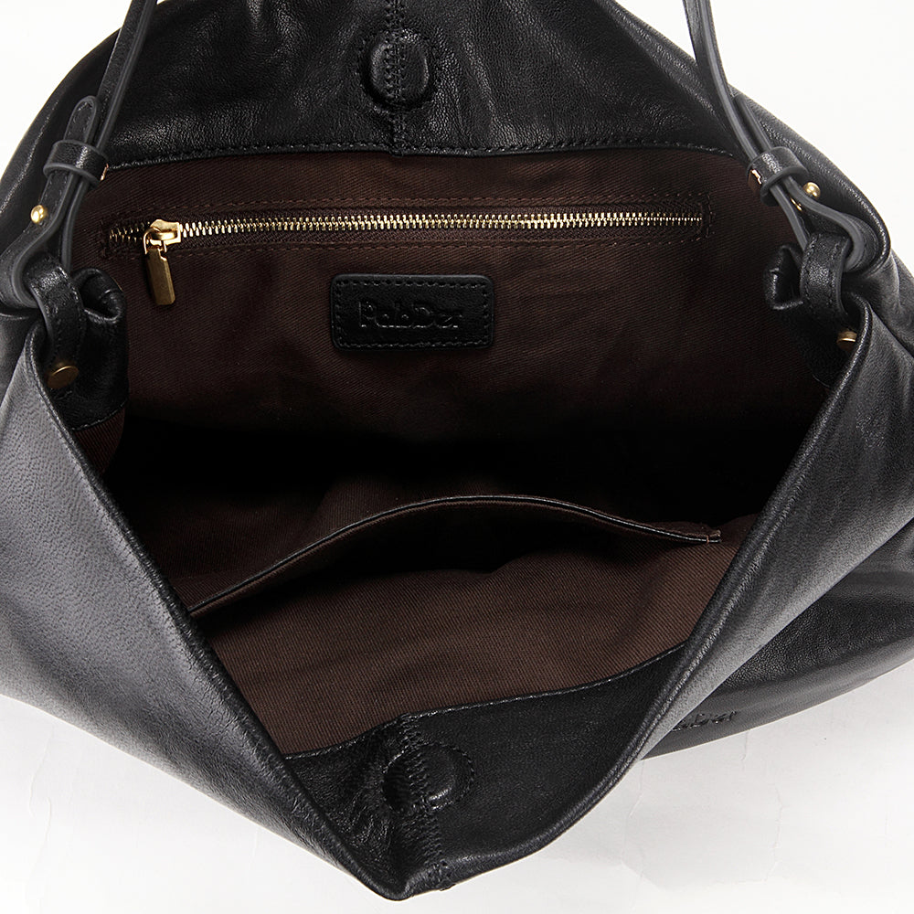 Lambskin Rounded Hobo