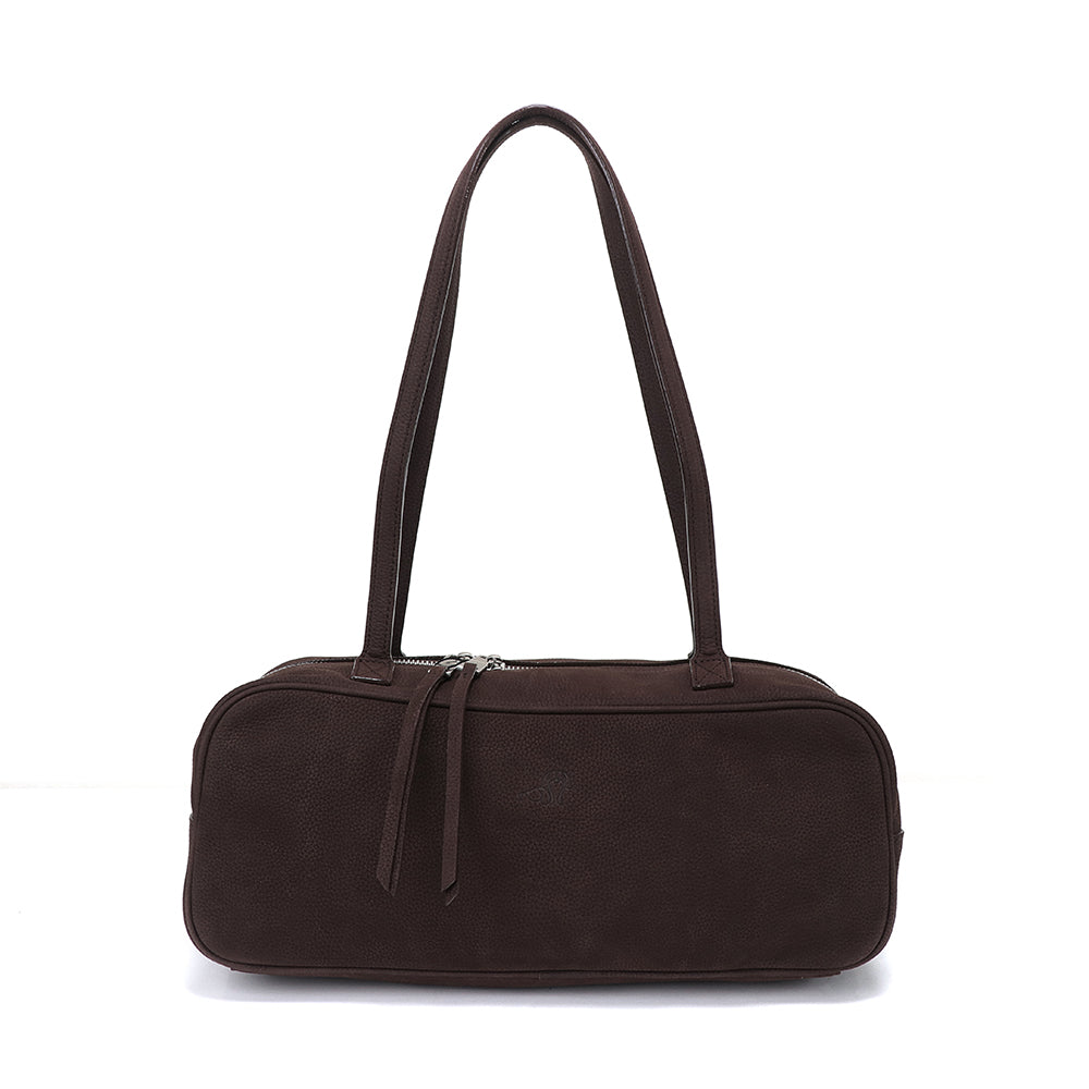 Medium Suede Rectangular Leather Purse