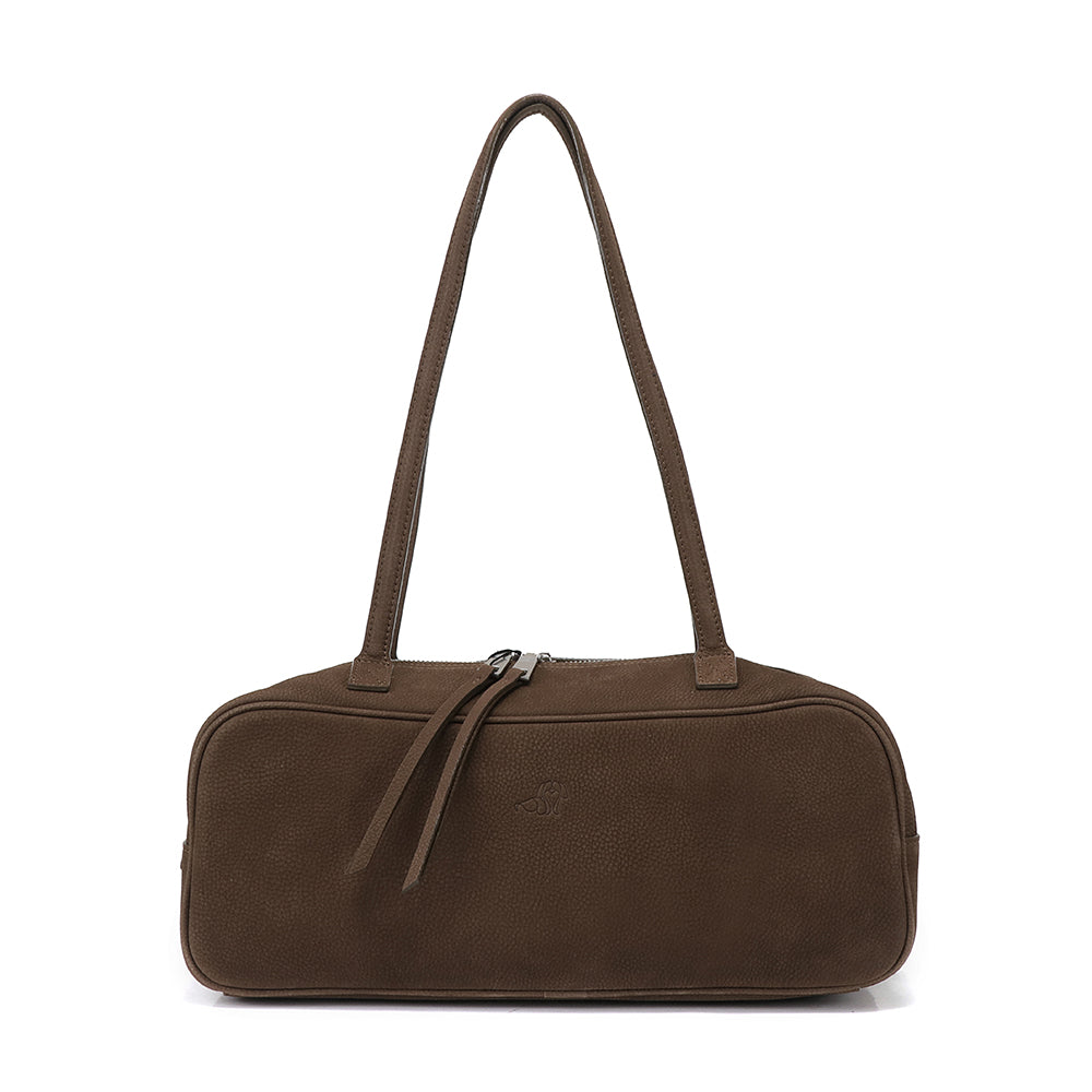 Medium Suede Rectangular Leather Purse
