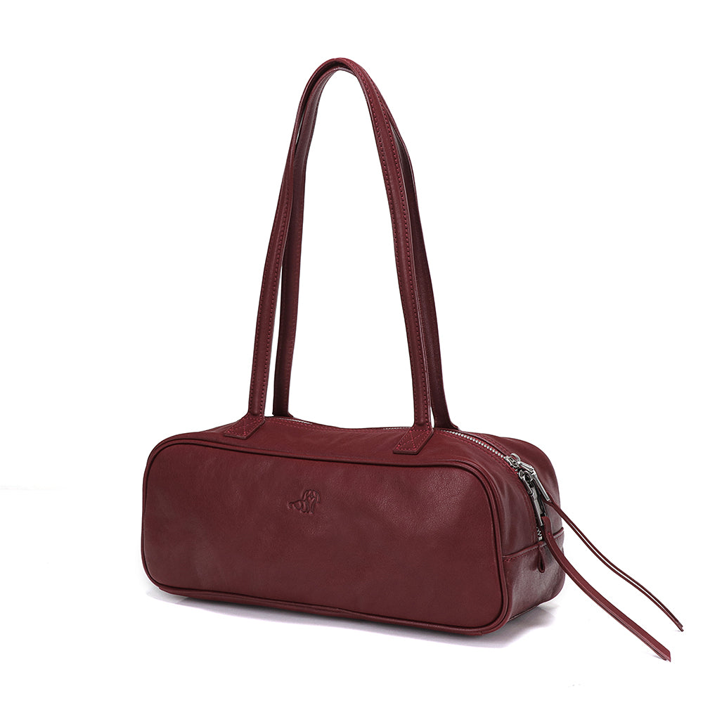 Small Vegetable Tanned Rectangular Leather Purse