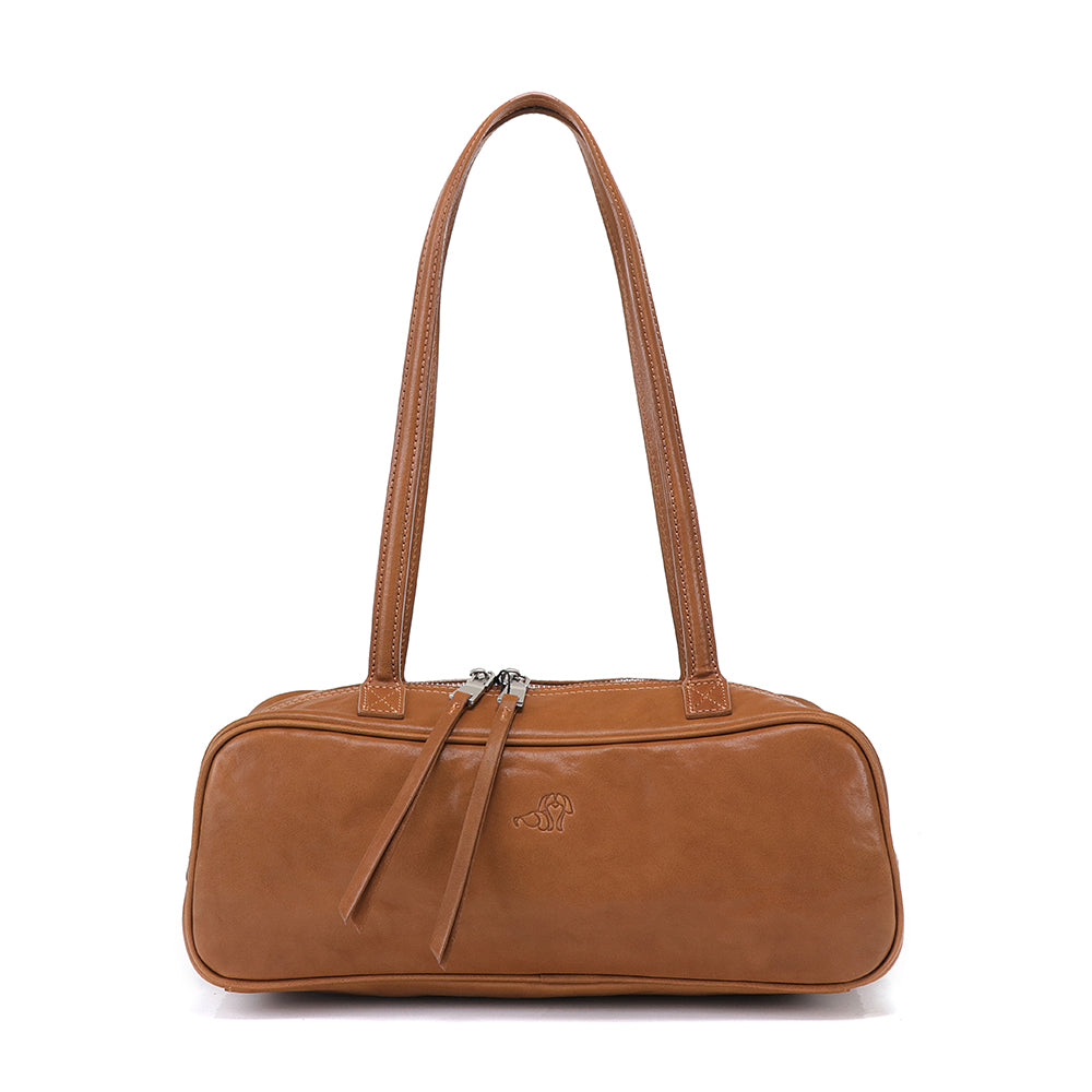 Small Vegetable Tanned Rectangular Leather Purse
