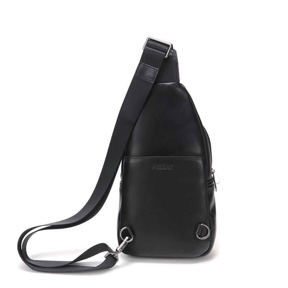 Crossbody Woven Leather Bag