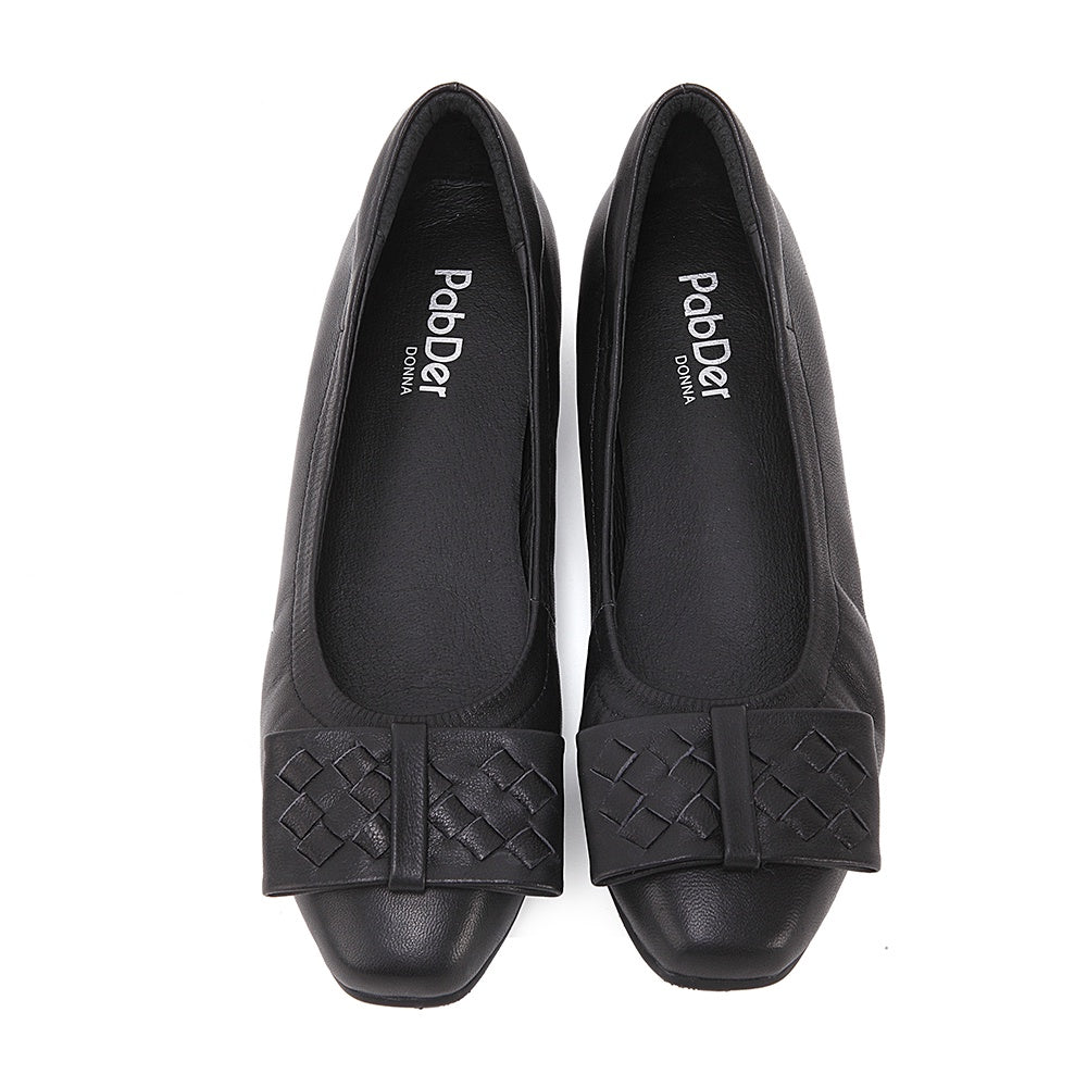 Ladies Weave Ribbon Flats CS2803