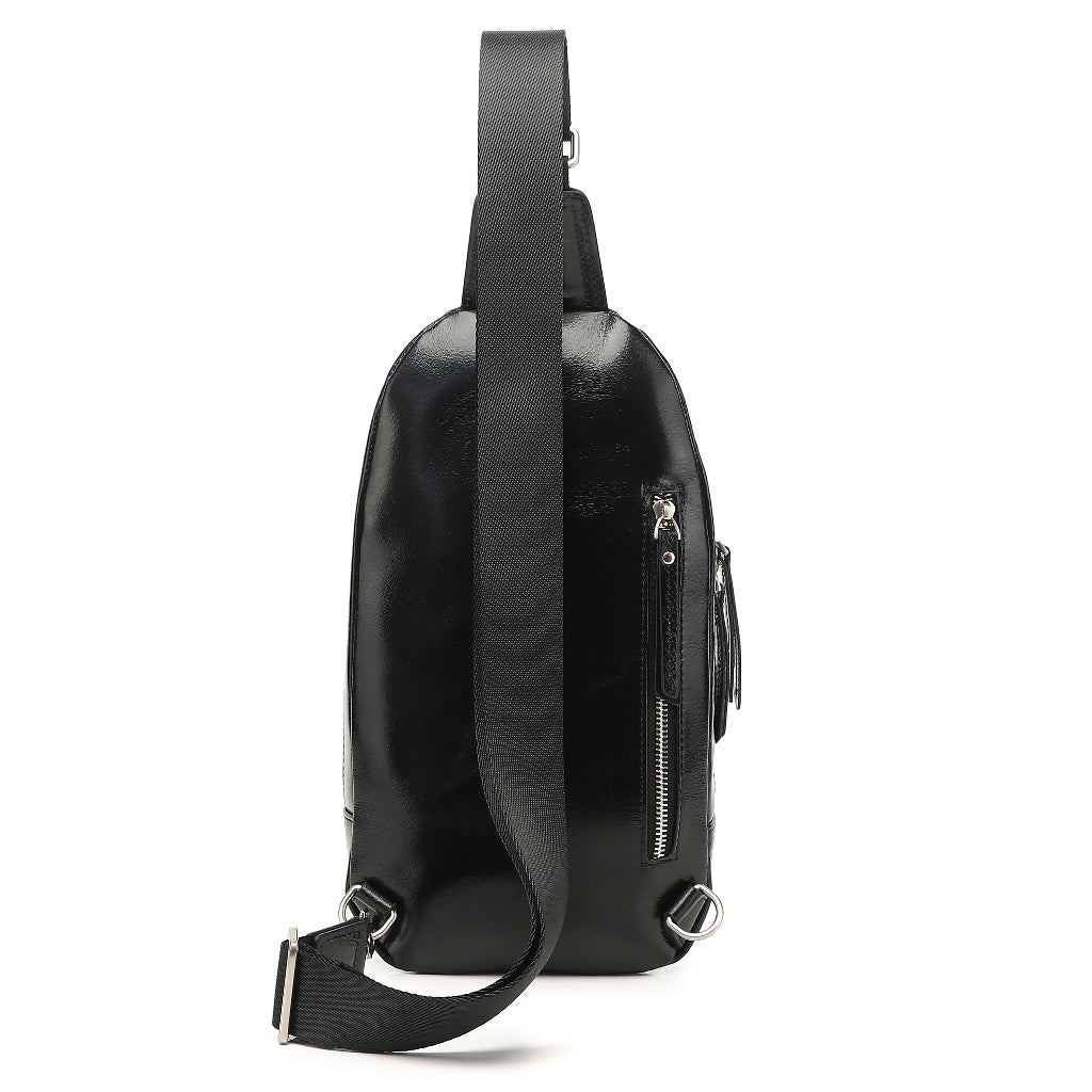 Men's Oval Crossbody Bag